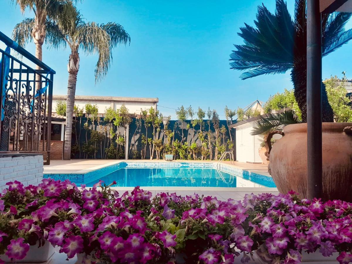 Sofi House-Appartamento In Villa Con Piscina Scafati Kültér fotó
