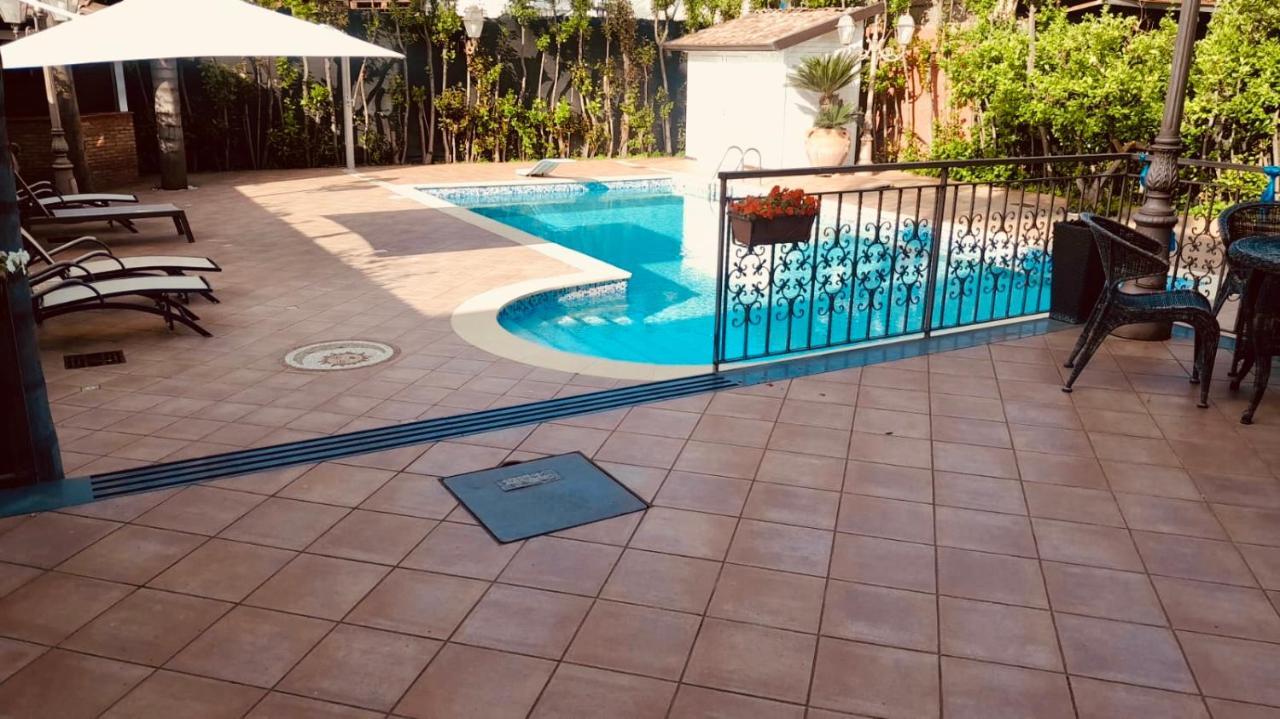 Sofi House-Appartamento In Villa Con Piscina Scafati Kültér fotó